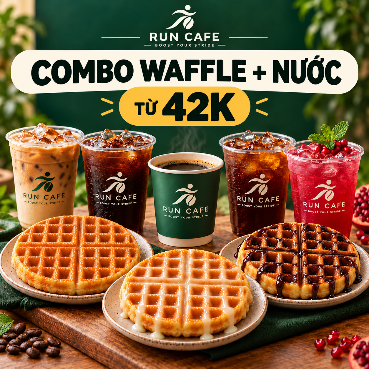 Combo RUN Cafe