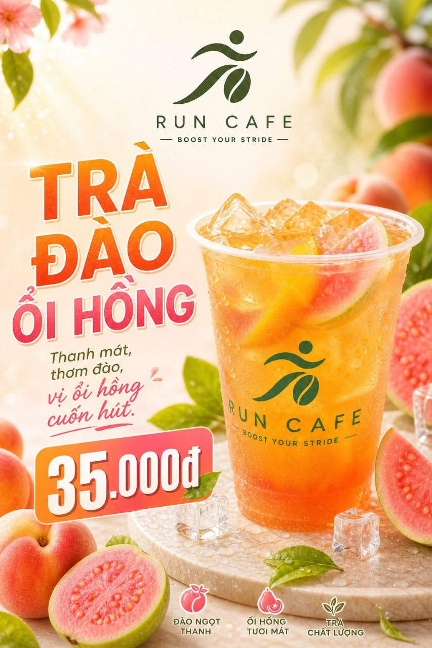 Trà Đào Ổi Hồng