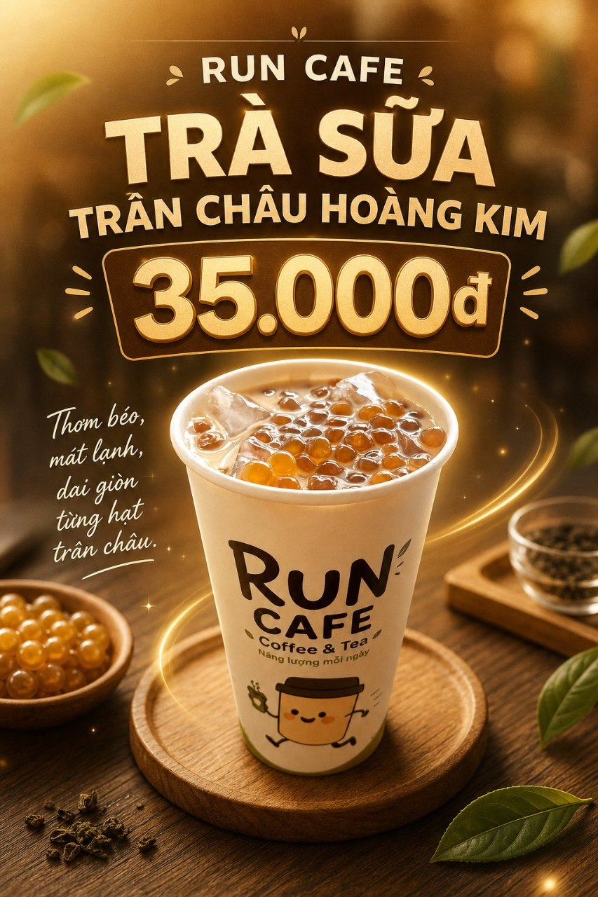 Trà Sữa Trân Châu Hoàng Kim