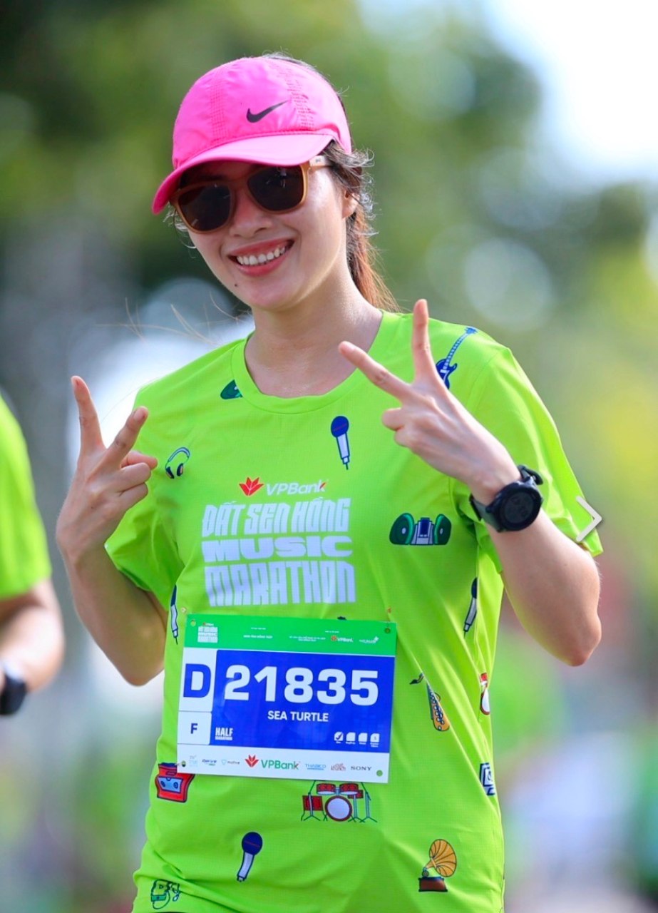 Khoảnh khắc chạy bộ